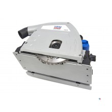 HBM professionell dyksåg, linjalsåg 165 mm på 20 volt 5,0 Ah batteri