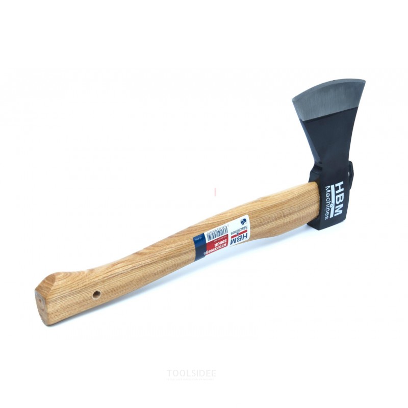 HBM 800 Gram Chopping Ax with Ash Wood Handle