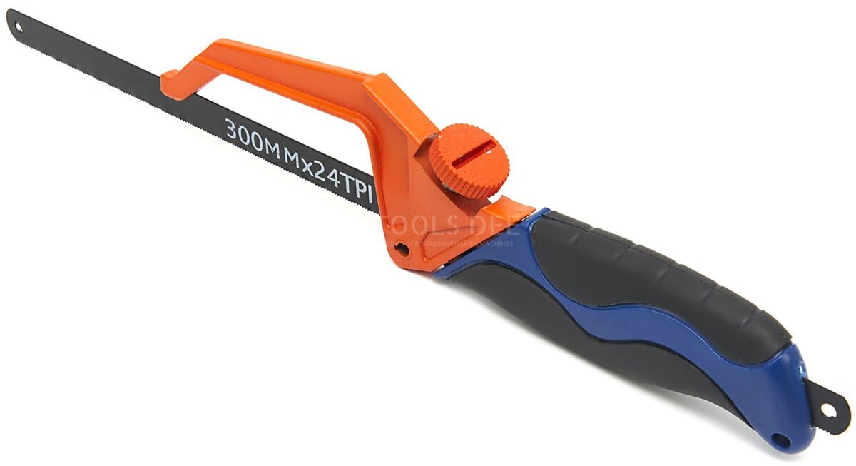 HBM Hacksaw, hacksaw bracket with 300 mm. Adjustable Saw Blade