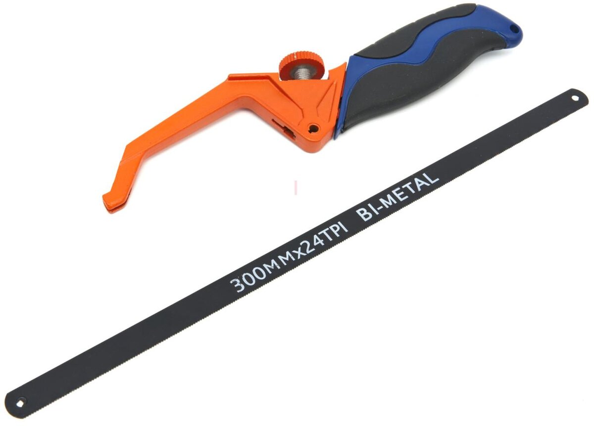 HBM Hacksaw, hacksaw bracket with 300 mm. Adjustable Saw Blade