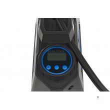 HBM 12 volt bärbar digital kompressor med tillbehör