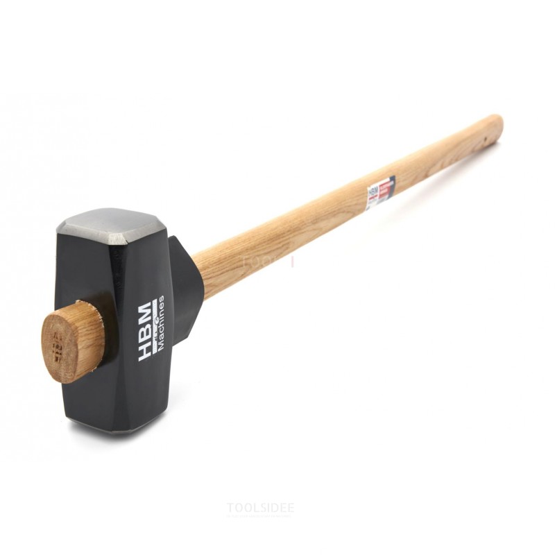 HBM 4000 Grammes hache de fendage / marteau de démolition avec manche en bois de frêne