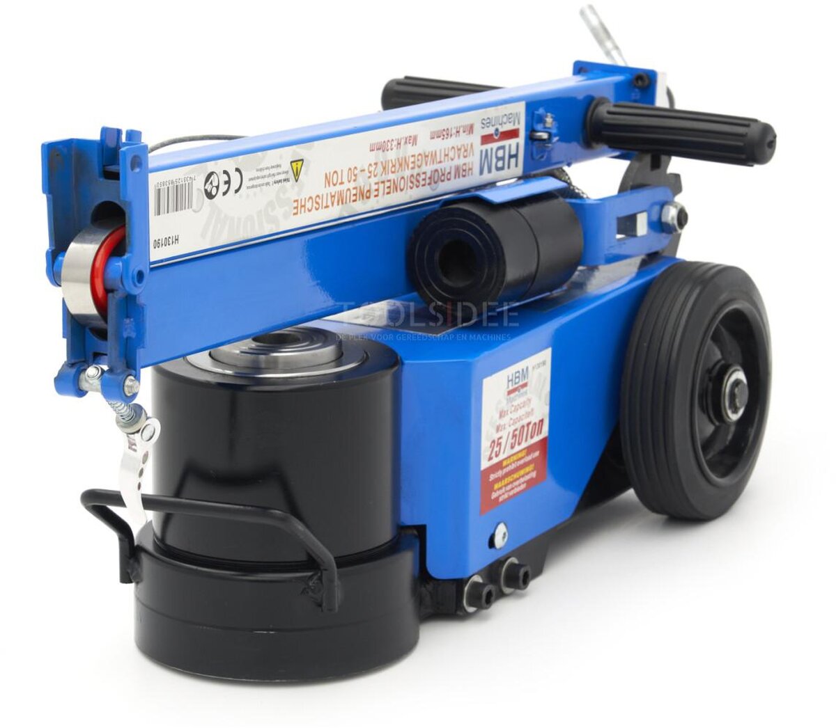 HBM Professional Pneumatic Truck Jack 25 - 50 Tonn