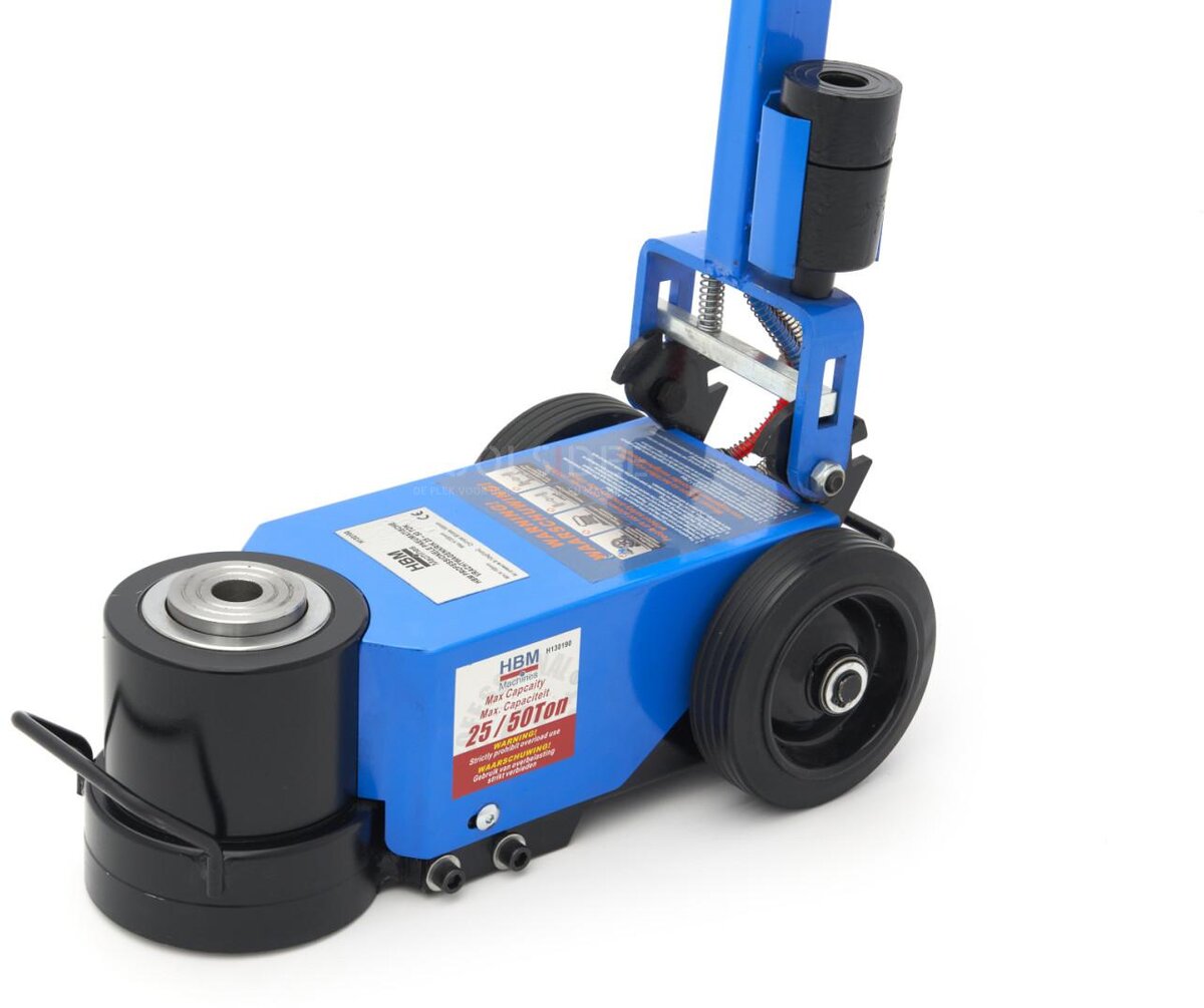 HBM Professional Pneumatic Truck Jack 25 - 50 Tonn