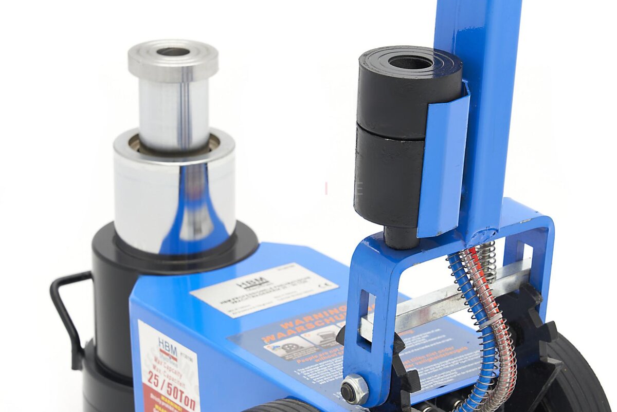 HBM Professional Pneumatic Truck Jack 25 - 50 Tonn