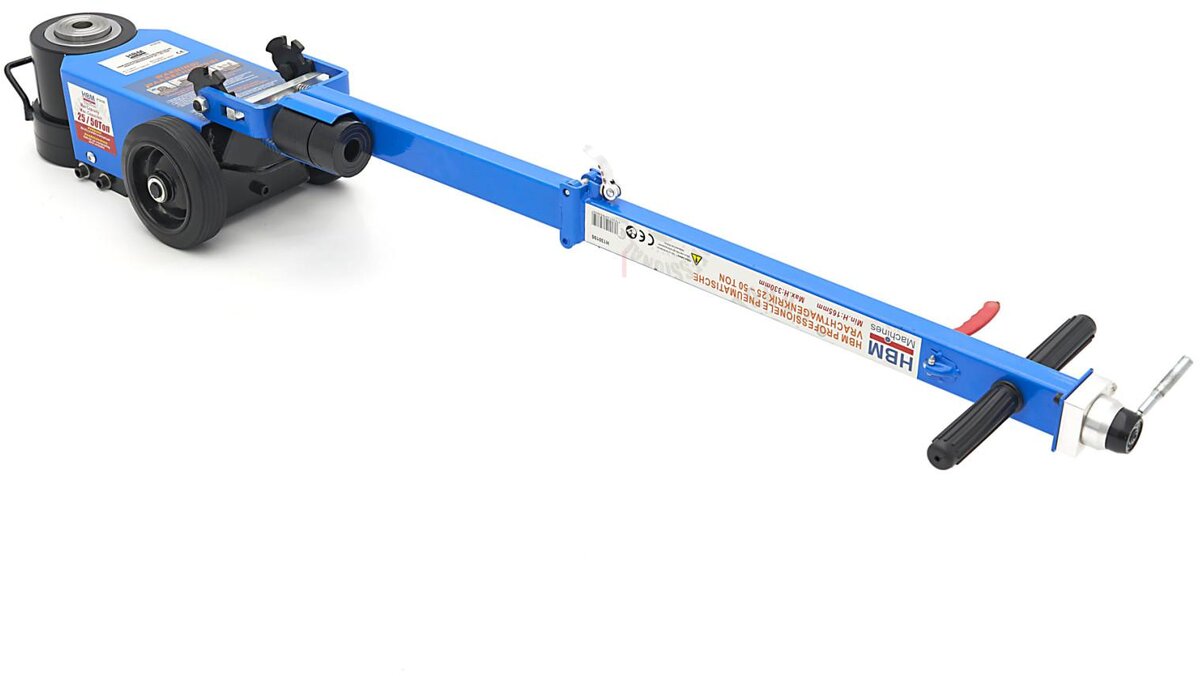 HBM Professional Pneumatic Truck Jack 25 - 50 Tonn