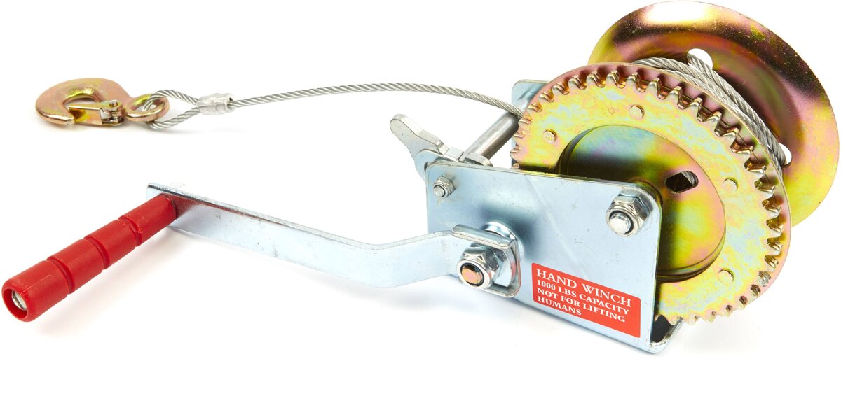 HBM 10 Meter. 500 kg. Mekanisk vinsj HBM 10 Meter. 500 kg. Mekanisk vinsj