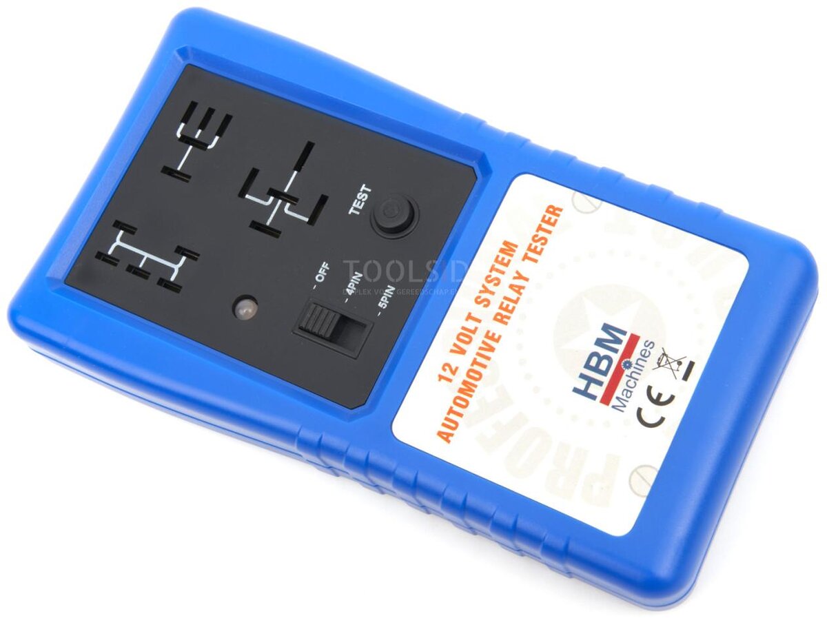 HBM Universal Automotive Relay Tester Batteridrevet