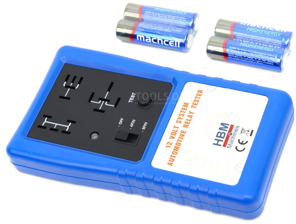 HBM Universal Automotive Relay Tester Batteridrevet