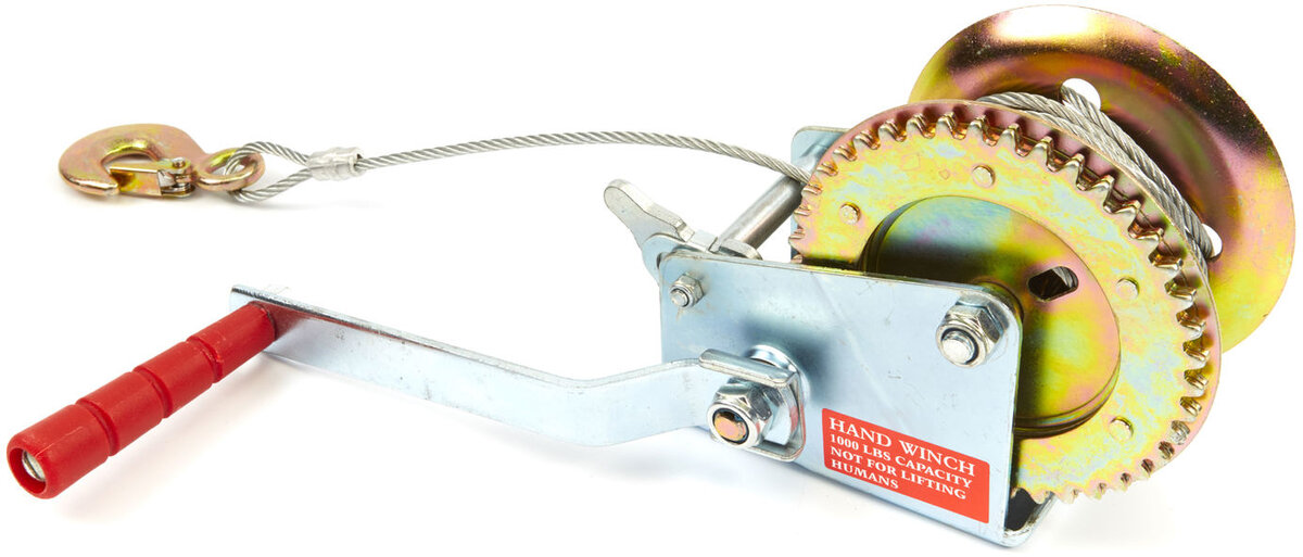 HBM 10 Meter. 500 kg. Mekanisk vinsj HBM 10 Meter. 500 kg. Mekanisk vinsj