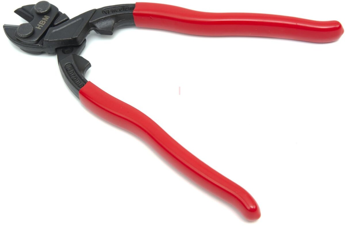 HBM 200mm. Profesjonelle 62HRC herdede boltkuttere, trådkuttere HBM 200mm. Profesjonelle 62HRC herdede boltkuttere, trådkuttere