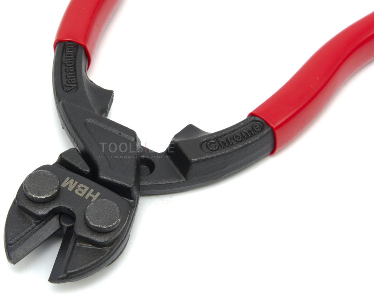 HBM 200mm. Profesjonelle 62HRC herdede boltkuttere, trådkuttere HBM 200mm. Profesjonelle 62HRC herdede boltkuttere, trådkuttere