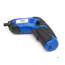 Cacciavite a batteria universale compatto HBM da 3,6 Volt con set di punte