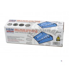 HBM Ekstra flatnøkkelsett 5,5 - 27 mm 8-delt