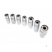 HBM Draadeind Uitdraaiset 6 tot 14 mm 7-Delig HBM Draadeind Uitdraaiset 6 tot 14 mm 7-Delig