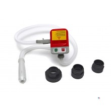 HBM Professionele olie-, benzine- en vloeistofpomp op batterijen inclusief slangen, 3 adapters, 10 l/min HBM Professionele olie-, benzine- en vloeistofpomp op batterijen inclusief slangen, 3 adapters, 10 l/min