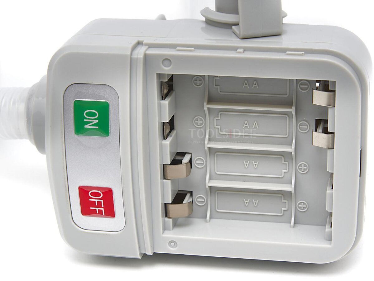 HBM Professionele olie-, benzine- en vloeistofpomp op batterijen inclusief slangen, 3 adapters, 10 l/min HBM Professionele olie-, benzine- en vloeistofpomp op batterijen inclusief slangen, 3 adapters, 10 l/min