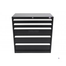HBM 5 Drawers Profi Tool Cabinet 90 x 45 x 90 cm.