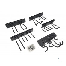 HBM 18 Piece Heavy Duty Universal Hanging System, Storage System