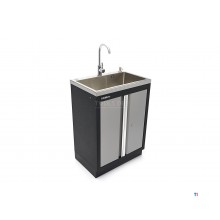 HBM Waschbecken mit Wasserhahn für Werkstattausrüstung
