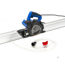 HBM 1400W Stone Incursion Hand Saw Water Cooled With Ruler 3 x 500 mm and 3 Diamond Saw Blades HBM 1400W Stone Incursion Hand Saw Water Cooled With Ruler 3 x 500 mm and 3 Diamond Saw Blades