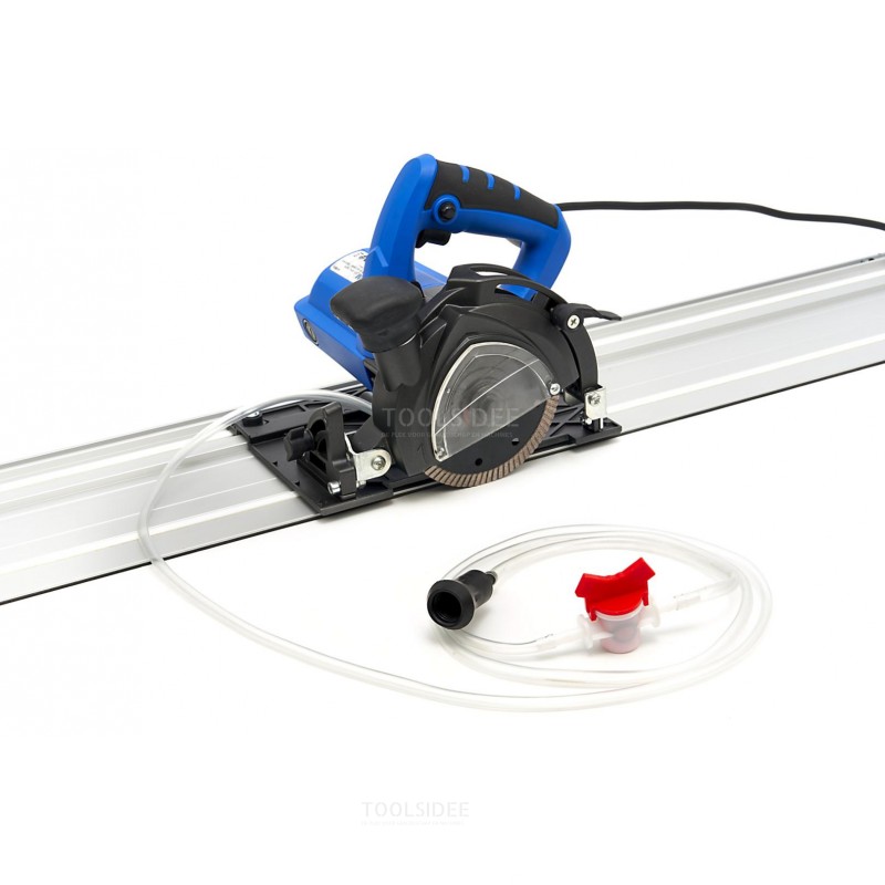 HBM 1400W Stone Incursion Hand Saw Water Cooled With Ruler 3 x 500 mm and 3 Diamond Saw Blades