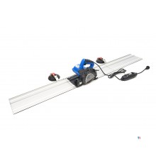 HBM 1400W Stone Incursion Hand Saw Water Cooled With Ruler 3 x 500 mm and 3 Diamond Saw Blades HBM 1400W Stone Incursion Hand Saw Water Cooled With Ruler 3 x 500 mm and 3 Diamond Saw Blades