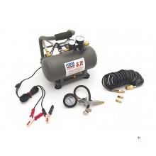HBM Bärbar Kompressor 12 Volt 410 Watt