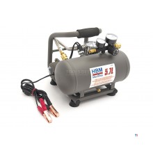 HBM Bärbar Kompressor 12 Volt 410 Watt
