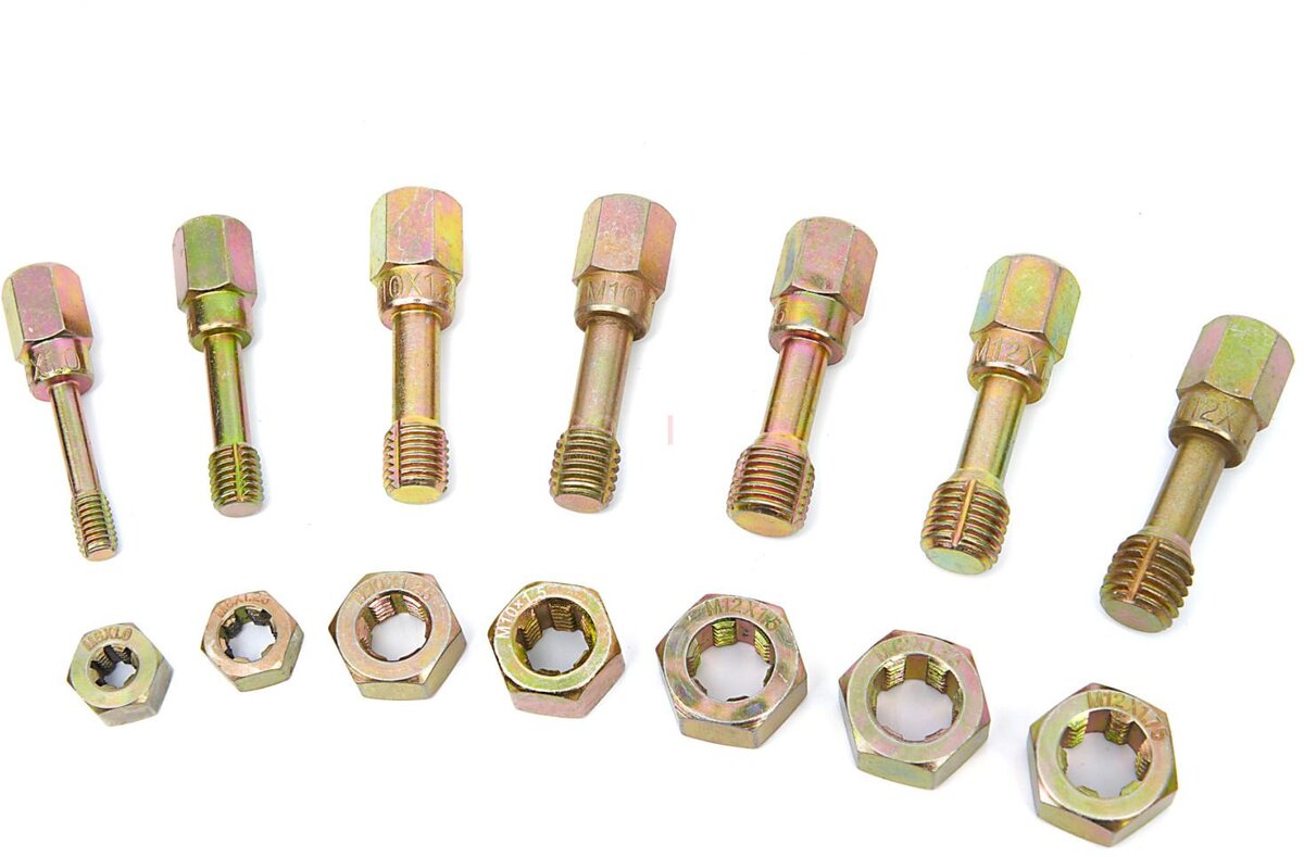 HBM 15-teiliges Gewinde-Reparaturset inklusive Gewindefeile