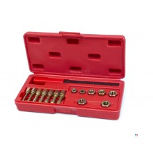 HBM 15-teiliges Gewinde-Reparaturset inklusive Gewindefeile