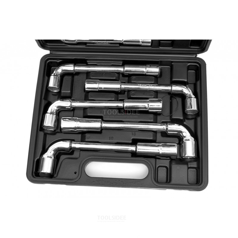 HBM 14 Piece Right Angle, Open Pipe Wrench Set