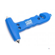 HBM 150mm. Emergency hammer with belt knife HBM 150mm. Emergency hammer with belt knife