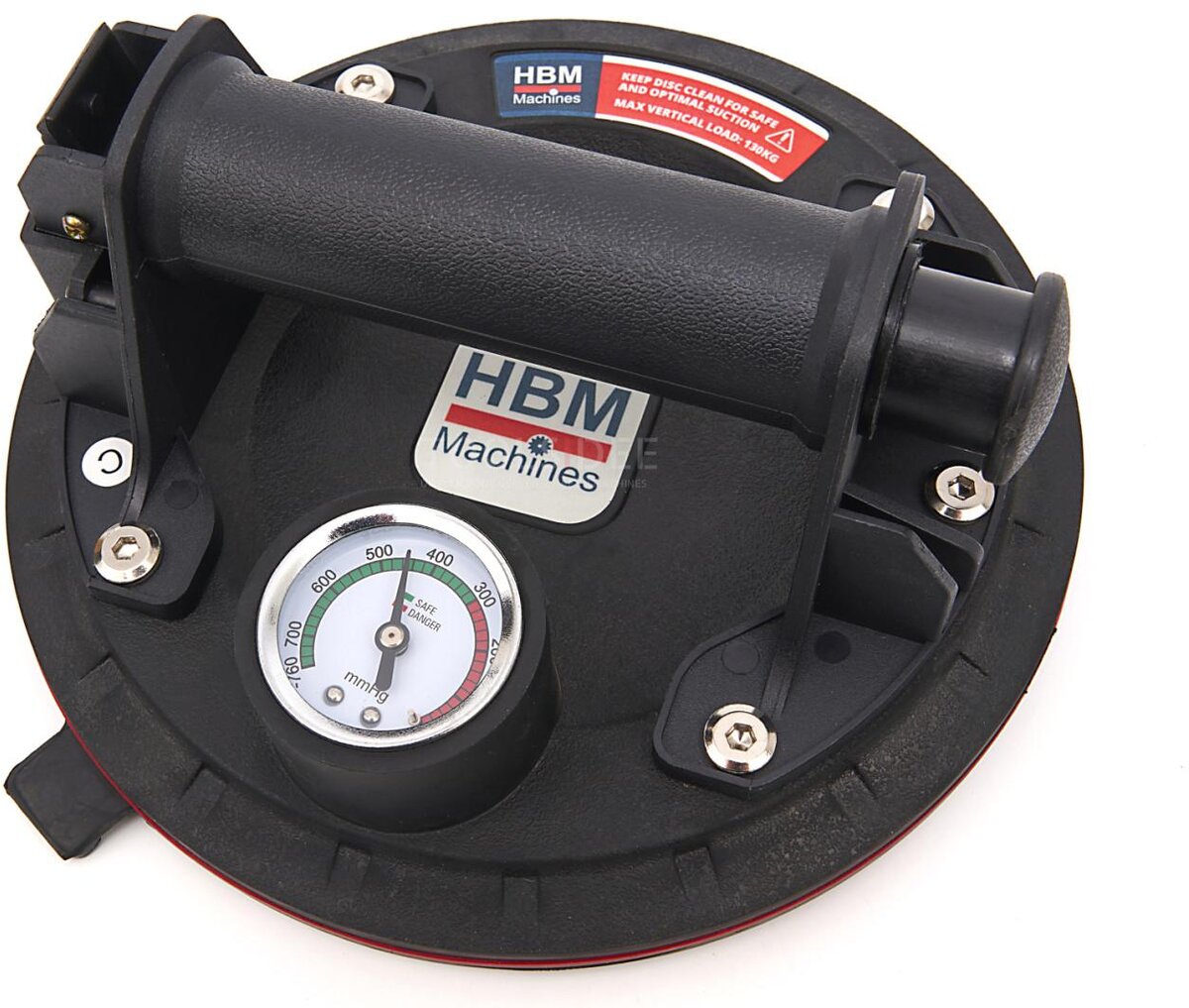 HBM 200 mm. Fliesensauger mit Vakuumpumpe 110 Kg.