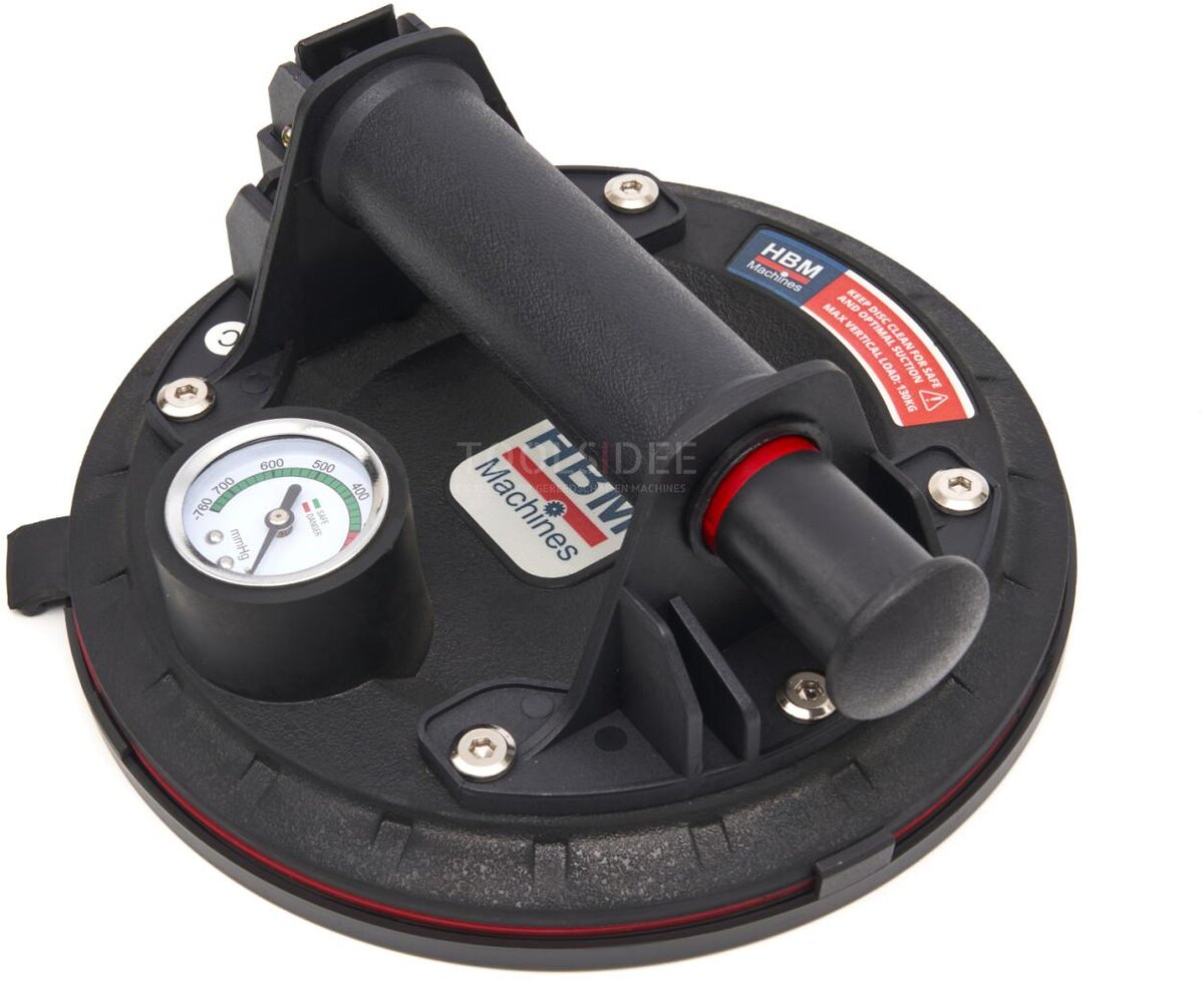 HBM 200 mm. Fliesensauger mit Vakuumpumpe 110 Kg.