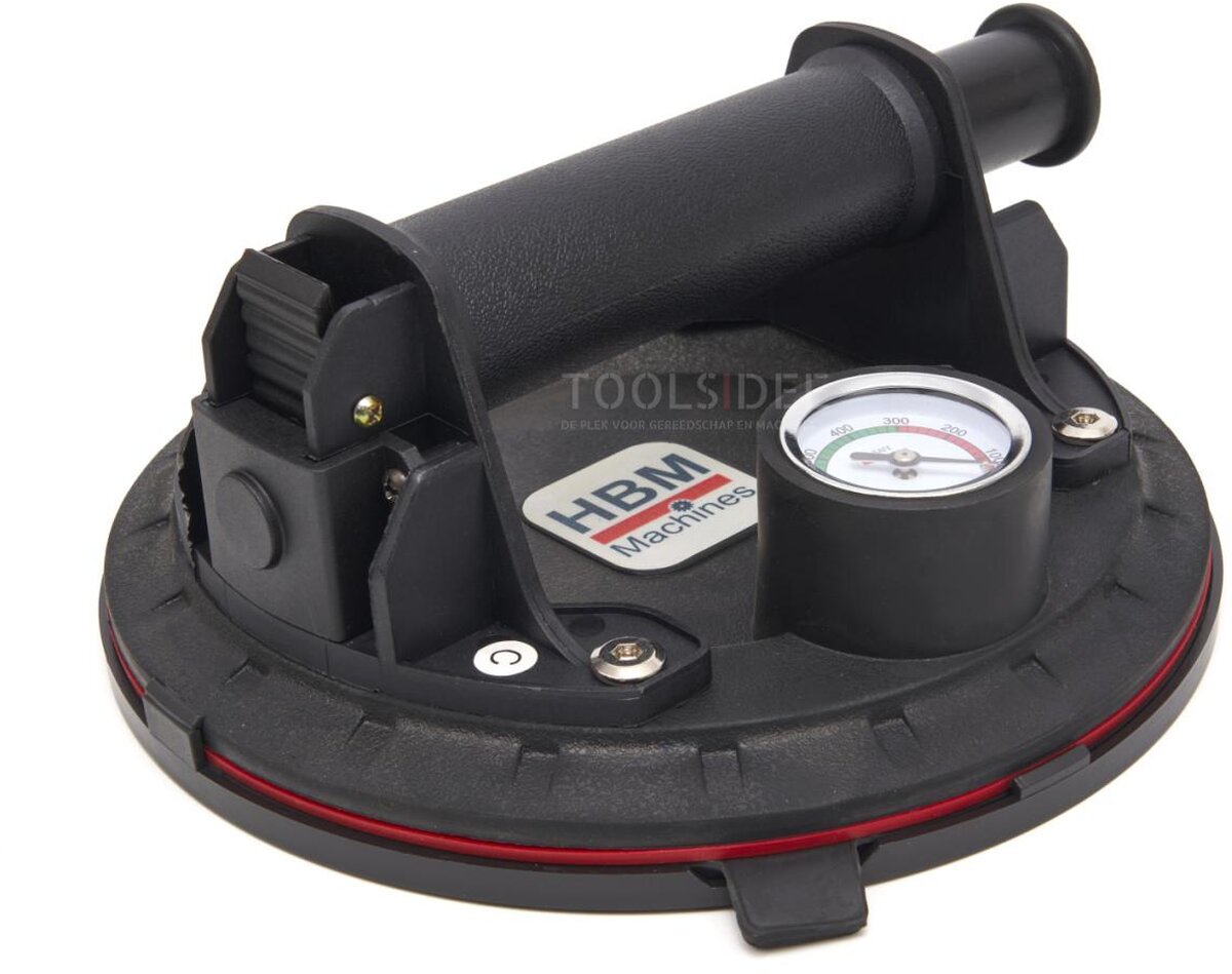 HBM 200 mm. Fliesensauger mit Vakuumpumpe 110 Kg.