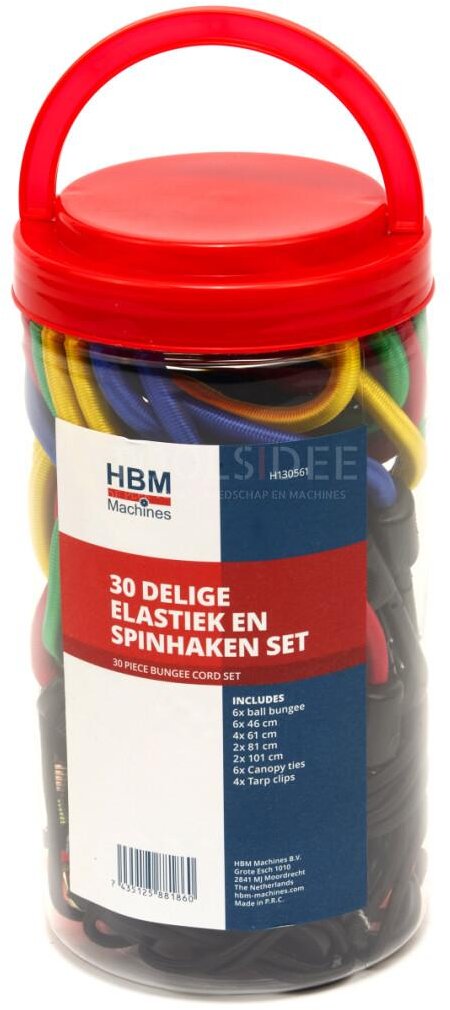 HBM 30-delad resår och spindelkroksats