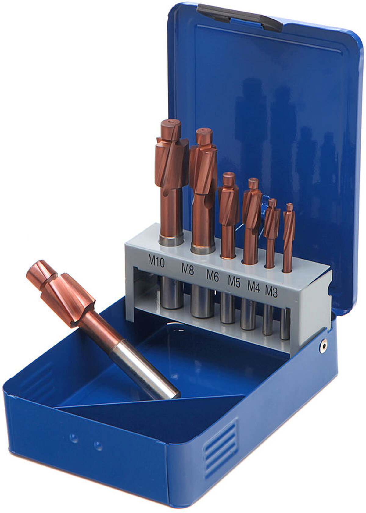 HBM 7-stykke HSS - 5% kobolt Inbus-tennskrue sett