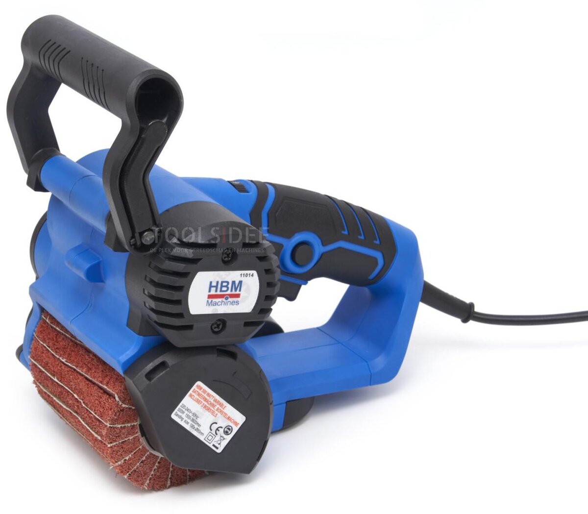 HBM 500 Watt Variabler Satinator, Bürstenmaschine inklusive 3 Bürsten