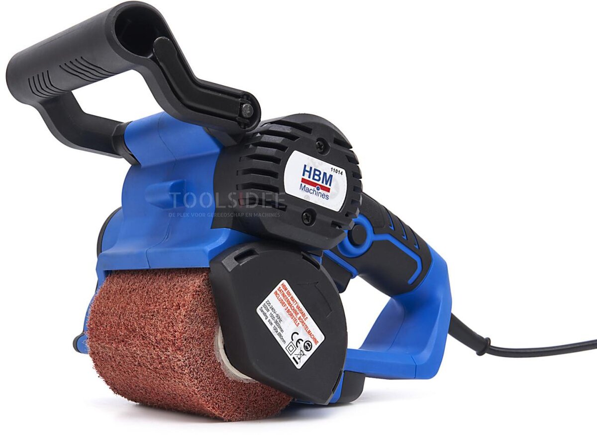 HBM 500 Watt Variabler Satinator, Bürstenmaschine inklusive 3 Bürsten