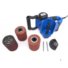 HBM 500 Watt Variabler Satinator, Bürstenmaschine inklusive 3 Bürsten