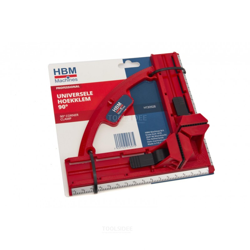 HBM 90 Degree Universal Corner Clamp With Quick Adjustment and Size 95 mm