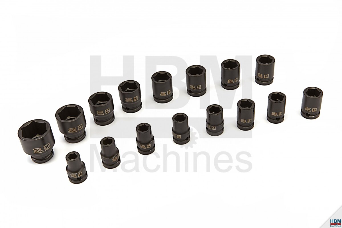 AOK 16 delige 1/2 Krachtdoppenset