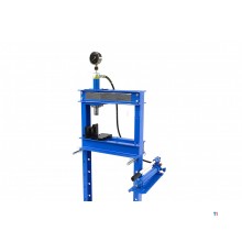 HBM 12 Ton Hydraulic Workshop Press / Frame Press, stroke 180 mm, range 77-917 mm, 76 kg. HBM 12 Ton Hydraulic Workshop Press / Frame Press, stroke 180 mm, range 77-917 mm, 76 kg.