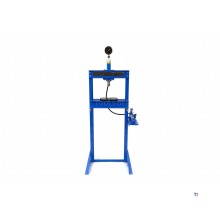HBM 12 Ton Hydraulic Workshop Press / Frame Press, stroke 180 mm, range 77-917 mm, 76 kg. HBM 12 Ton Hydraulic Workshop Press / Frame Press, stroke 180 mm, range 77-917 mm, 76 kg.