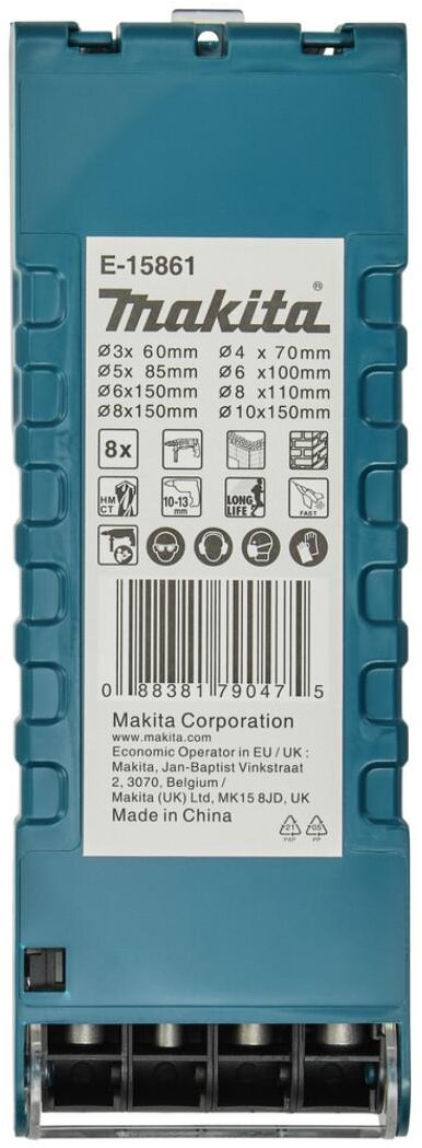 Makita Stone boresæt 8-delt E-15861 Makita Stone boresæt 8-delt E-15861