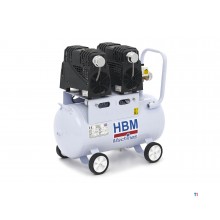 HBM Professionele Low Noise Compressor - 1.5 PK - 30 Liter SGS 