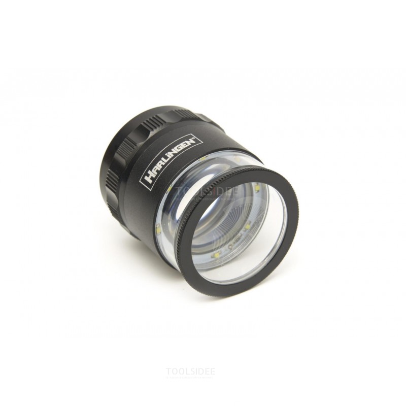 Harlingen Industrial Loupe With LED Lighting