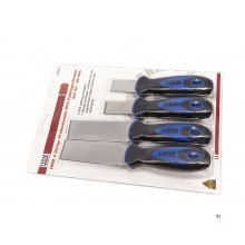 HBM Professionele RVS Pakkingschraper Set 43 – 94 mm 4-Delig HBM Professionele RVS Pakkingschraper Set 43 – 94 mm 4-Delig