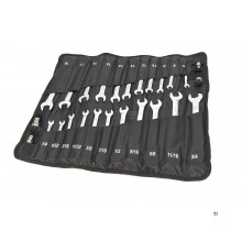 HBM 23-delers profesjonell ring, skralle, skrunøkkelsett, metrisk og tommestørrelse HBM 23-delers profesjonell ring, skralle, skrunøkkelsett, metrisk og tommestørrelse